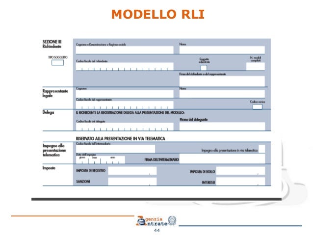 Entrate In Internet La Registrazione Dei Contratti Di