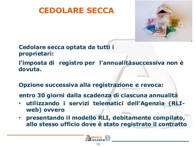 Entrate In Internet La Registrazione Dei Contratti Di