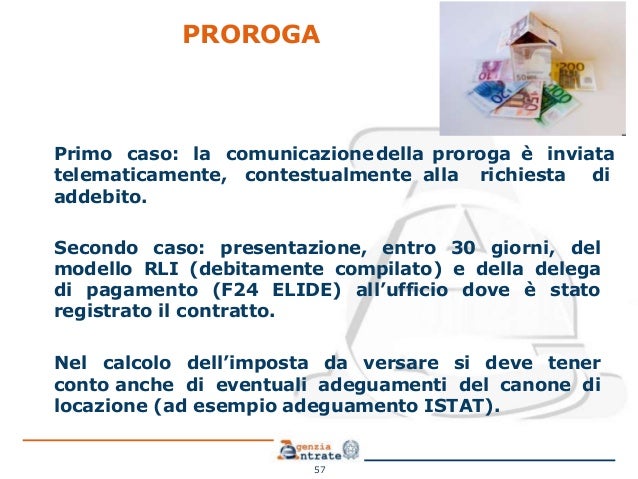 Entrate In Internet La Registrazione Dei Contratti Di