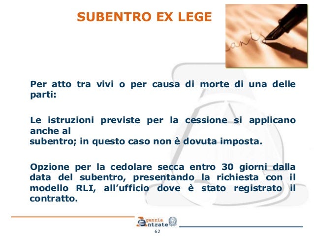 Entrate In Internet La Registrazione Dei Contratti Di