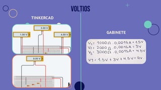 VOLTIOS
TINKERCAD
GABINETE