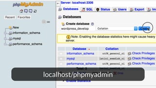 localhost/phpmyadmin
 