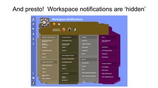 And presto! Workspace notifications are ‘hidden’
 