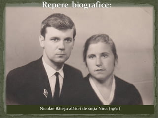 Nicolae Băieşu alături de soţia Nina (1964)
 