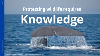 20
22
FME
User
Conference
Knowledge
Protecting wildlife requires
© Copyright Participe Futur - http://www.participefutur.o...