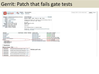 Gerrit: Patch that fails gate tests
 