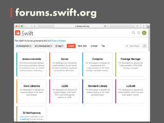 forums.swift.org
 