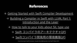 Contributing to Swift Compiler | PPT