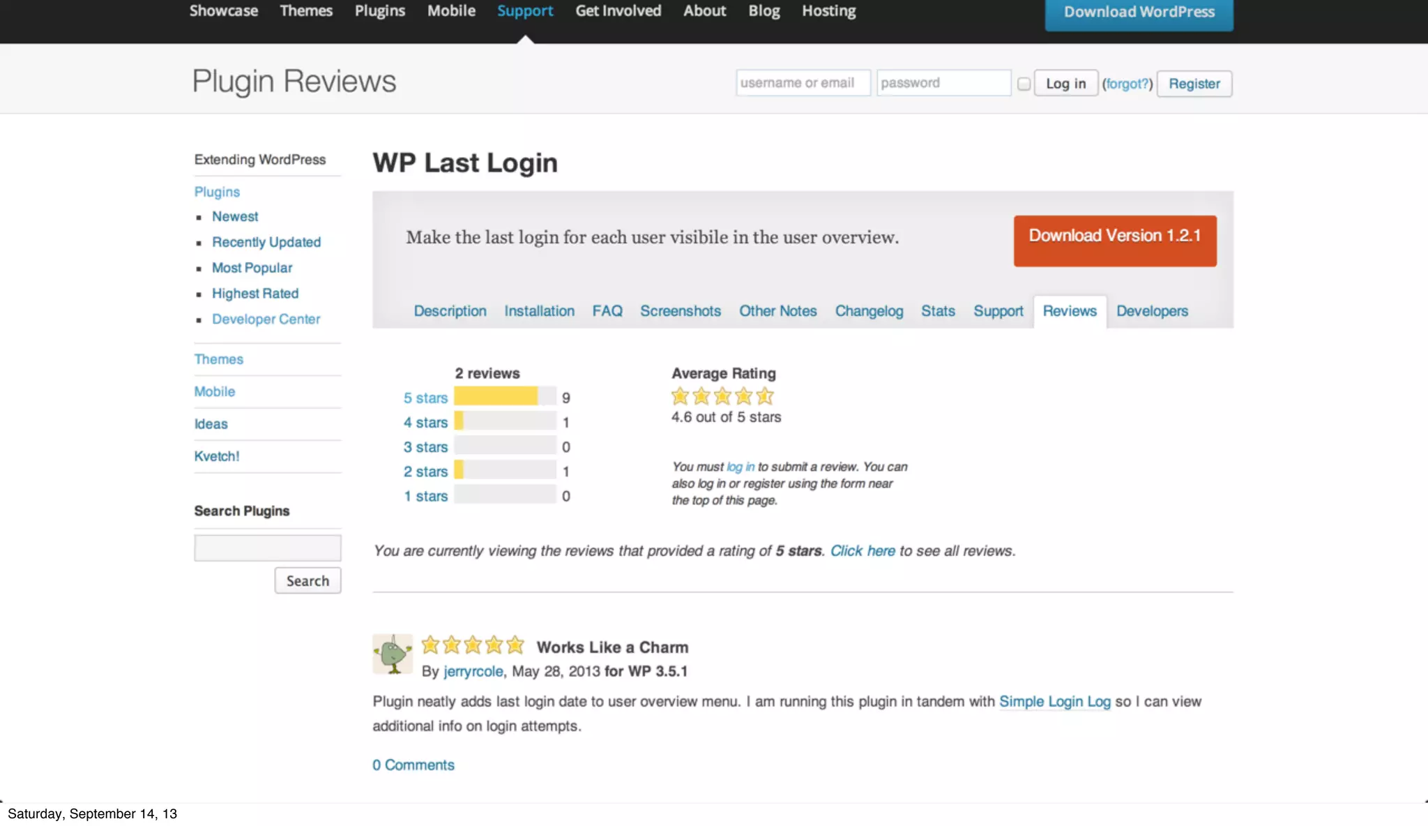 Saturday, September 14, 13
 