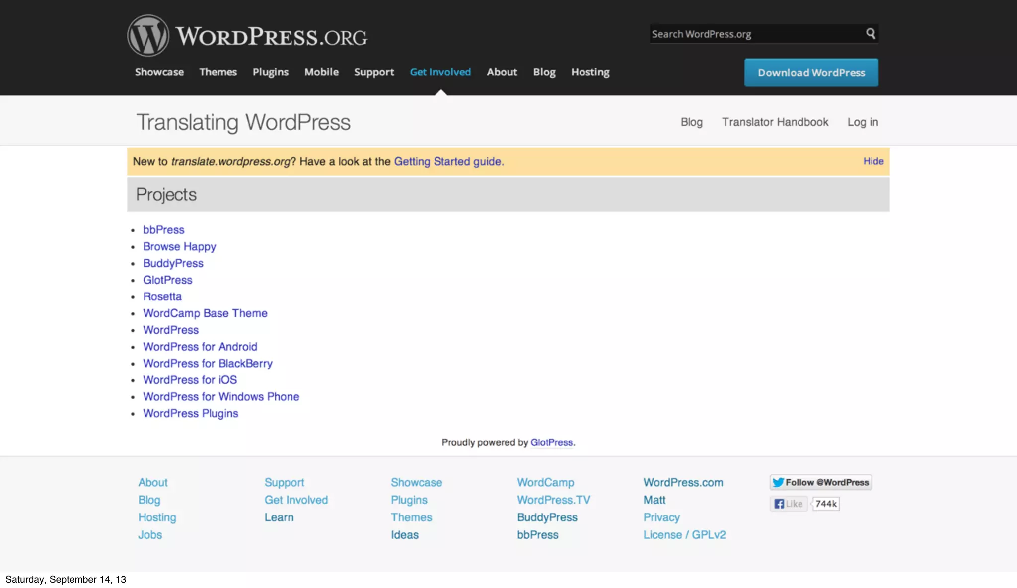 Saturday, September 14, 13
 