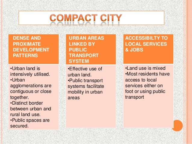 contribution of compact city to urban sustainability compact city