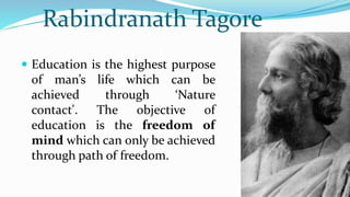 Contribution of indian educationists in early childhood education | PPTX