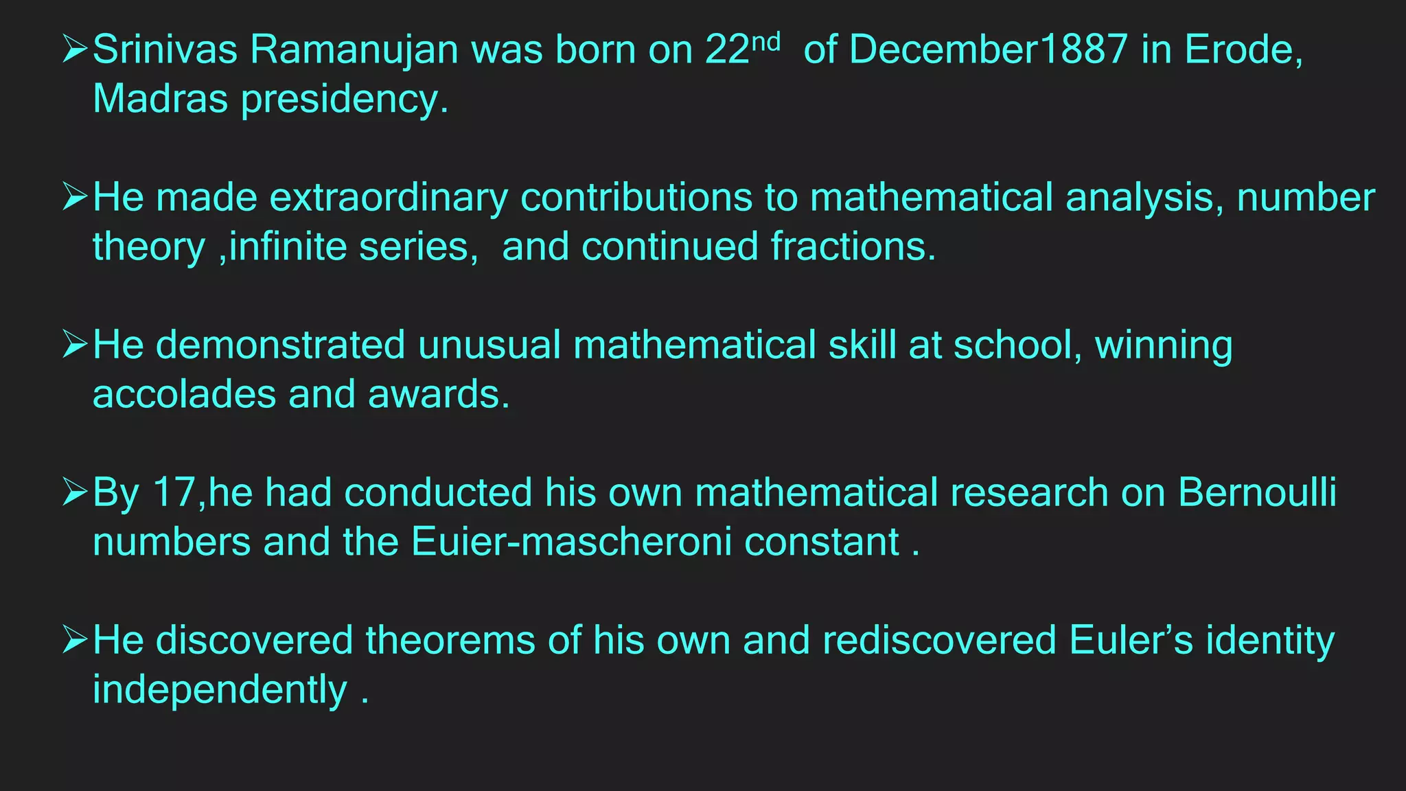 School Project-Mathematics-Contribution of mathematicians | PPT