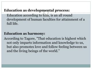 Contribution of Rabinder Nath Tagore in education .pptx