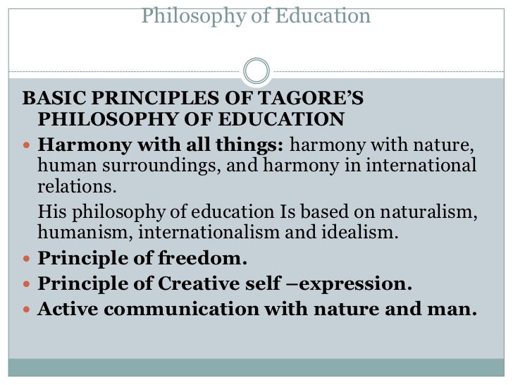 Contribution Of Rabinder Nath Tagore In Education Pptx - 