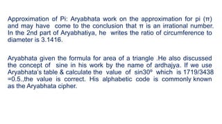 Contributions of Mathematicians | PPTX