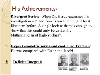 Contributions of s.ramanujan in mathematics | PPT