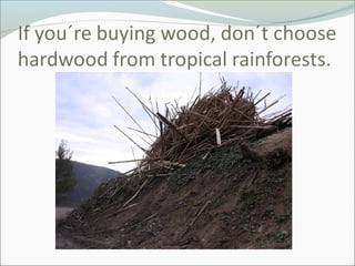 Contribution to earth