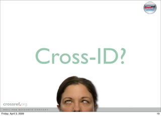 Identity and the Scholar, 2009 Allen Press Seminar, April 2009, Washington DC