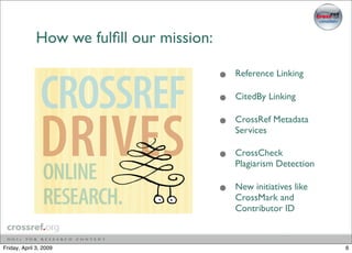 Identity and the Scholar, 2009 Allen Press Seminar, April 2009, Washington DC