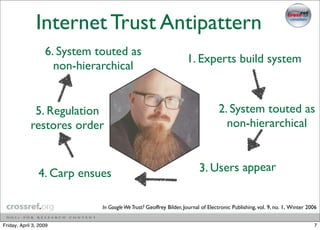 Identity and the Scholar, 2009 Allen Press Seminar, April 2009, Washington DC