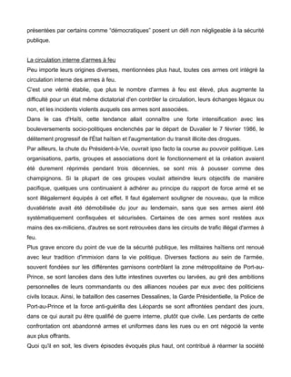 Controe des armes a feu