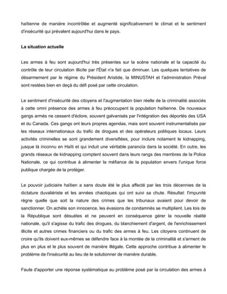 Controe des armes a feu