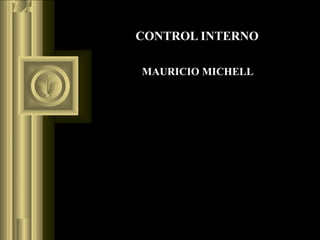 CONTROL INTERNO 
MAURICIO MICHELL
 