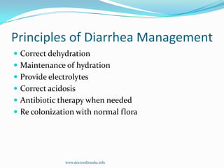 Control of diarrheal diseases | PPTX