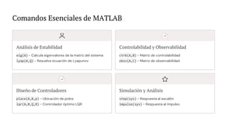Lyap Matlab Análisis Completo de Sistemas de Control Automático: Estabilidad ...