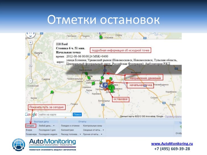 Мониторинг авто ком