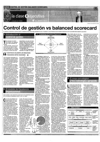Control de Gestión BSC (Balanced Scorecard)