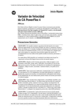 CURSO DE CONTROL DE MOTORES ELÉCTRICOS INDUSTRIALES. MANUAL TÉCNICO.
ING. MEC. ELECT. ISAÍAS CECILIO VENTURA NAVA. VERACRUZ, VER. Enero de 2008.
129
 