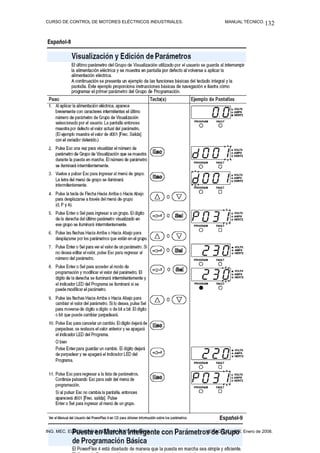 CURSO DE CONTROL DE MOTORES ELÉCTRICOS INDUSTRIALES. MANUAL TÉCNICO.
ING. MEC. ELECT. ISAÍAS CECILIO VENTURA NAVA. VERACRUZ, VER. Enero de 2008.
132
 