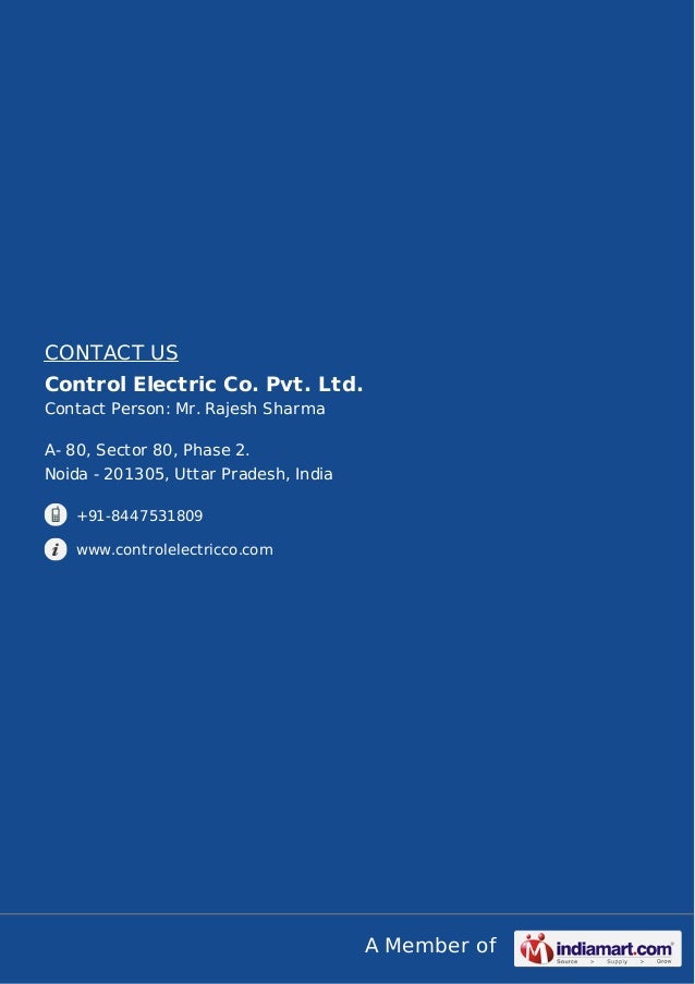 Control electriccopvtltd