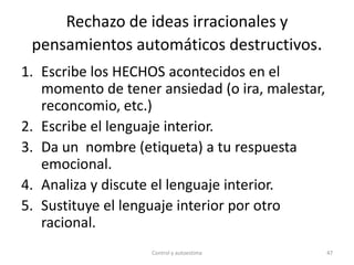 Control Emocional