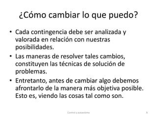 Control Emocional