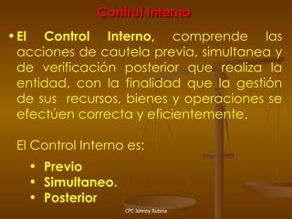Control Gubernamental | PDF