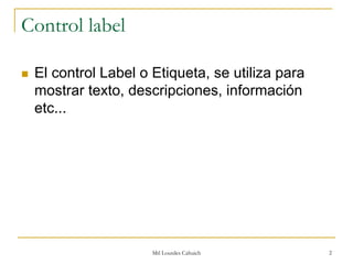 Control Label