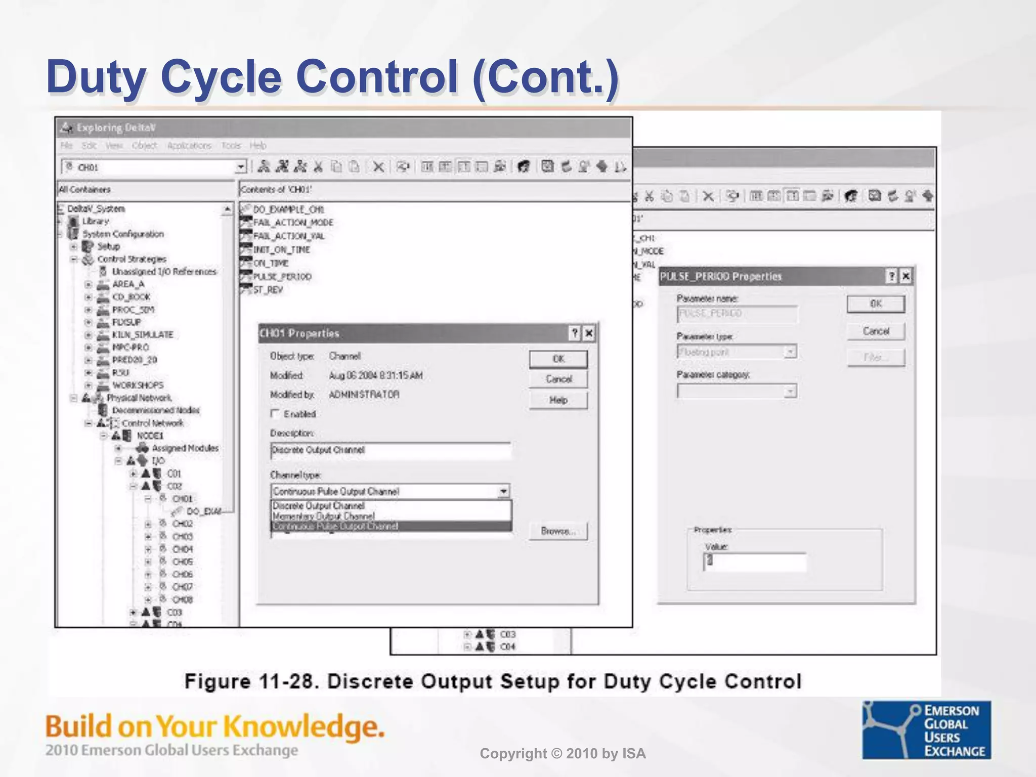 Copyright © 2010 by ISA
Duty Cycle Control (Cont.)
 