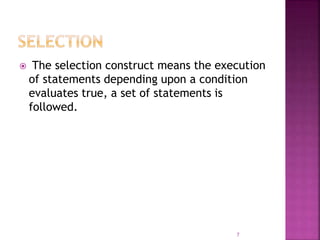 Control statement | PPTX