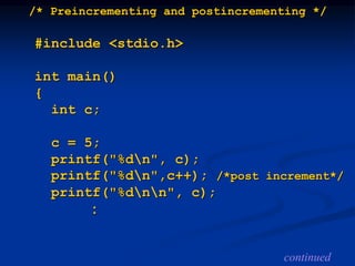 control-statements, control-statements, control statement | PPT