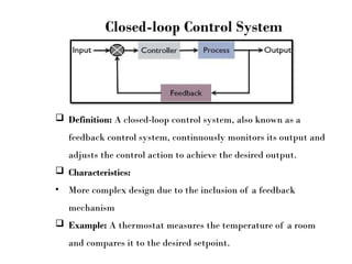 Control-system basics and time response Analysis | PPTX