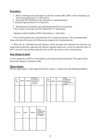Control system-lab | PDF