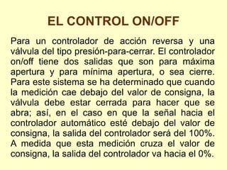 Los actuadores en un lazo de control | ODP