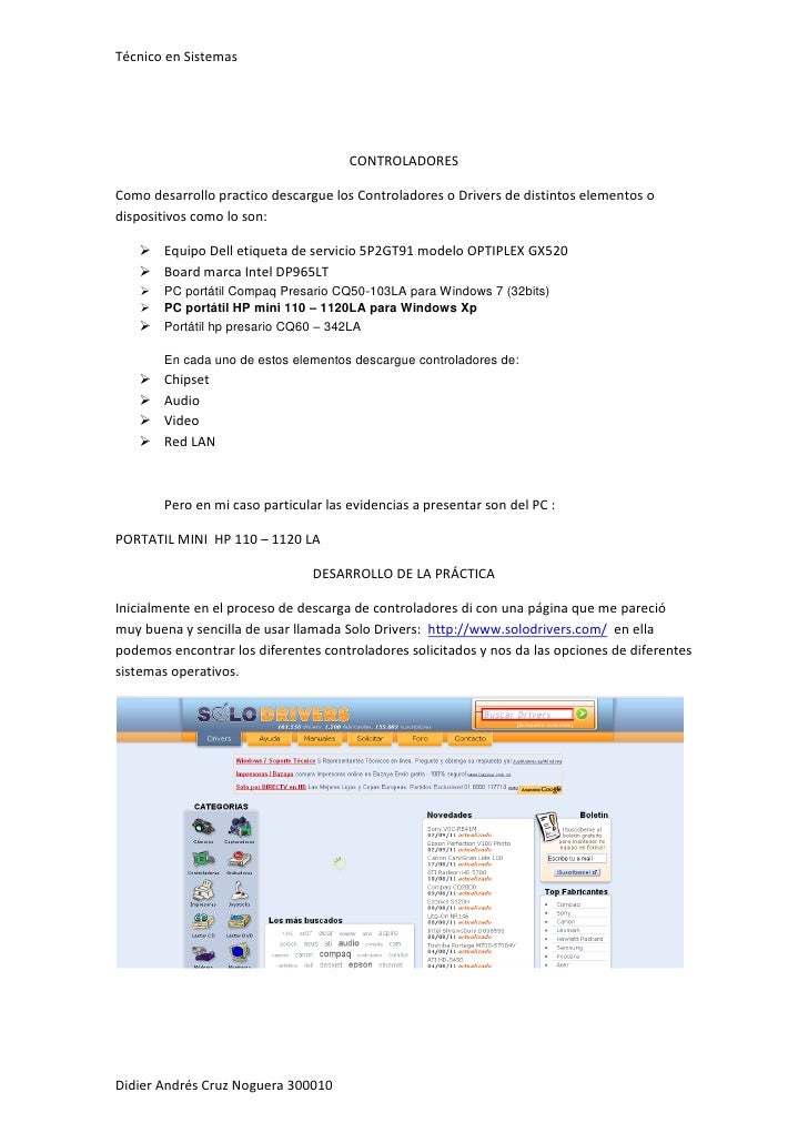 Hp Compaq Presario Cq60 Audio 64bits Driver Download
