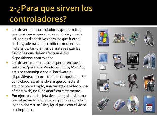Controladores (drivers) y BIOS