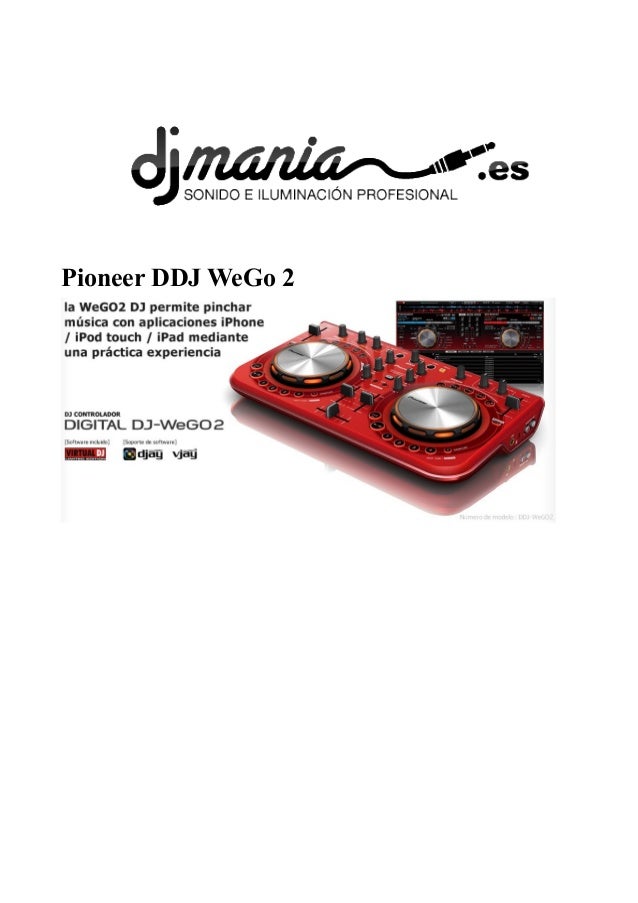 Controlador Pioneer Ddj Wego 2 Controlador Pioneer Ddj Wego 2