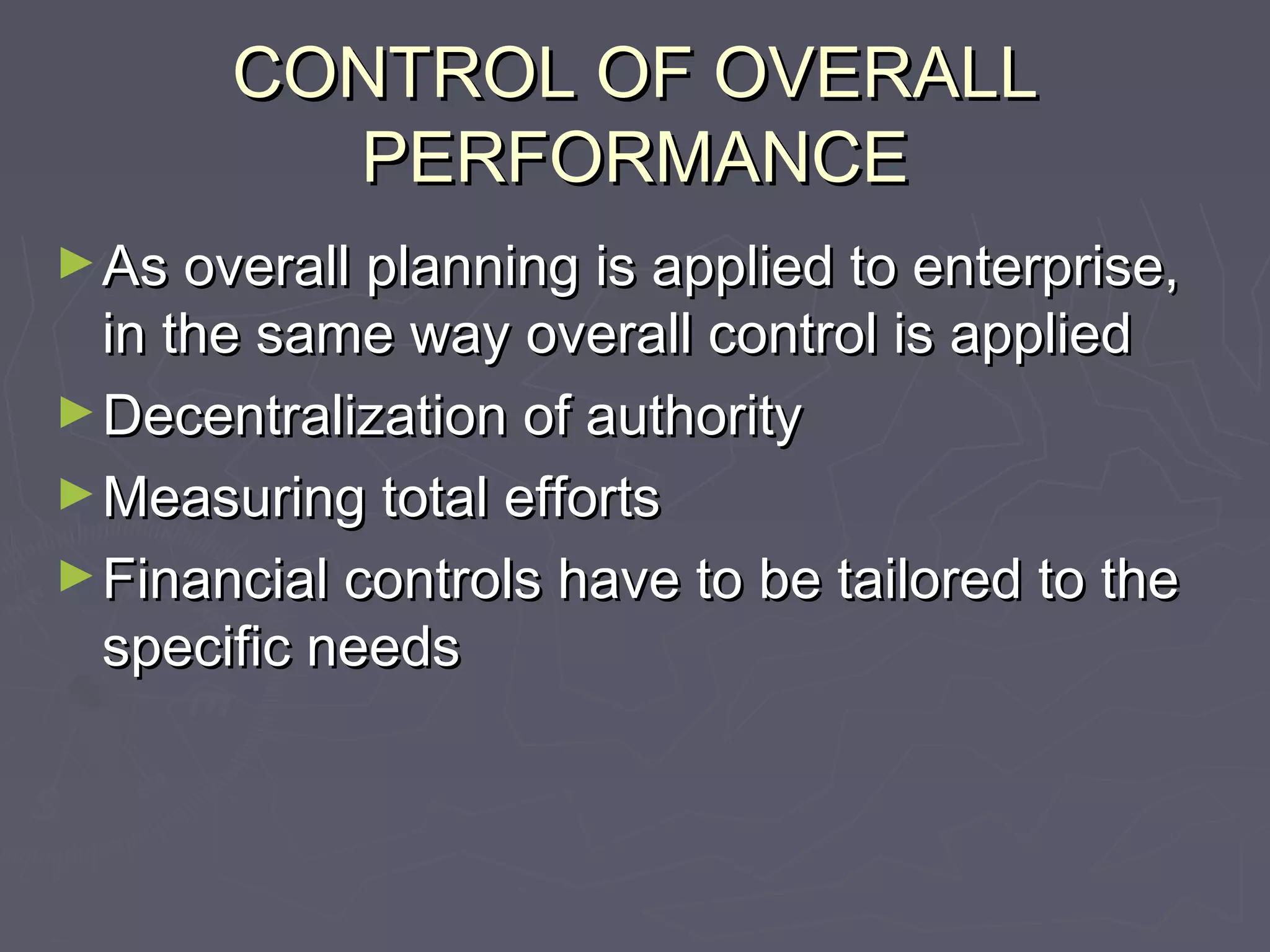 The System and Process of Controlling | PPT