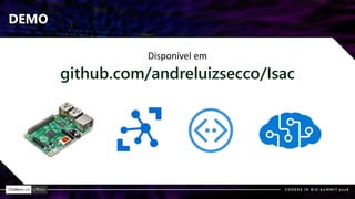 DEMO
Disponível em
github.com/andreluizsecco/Isac
 